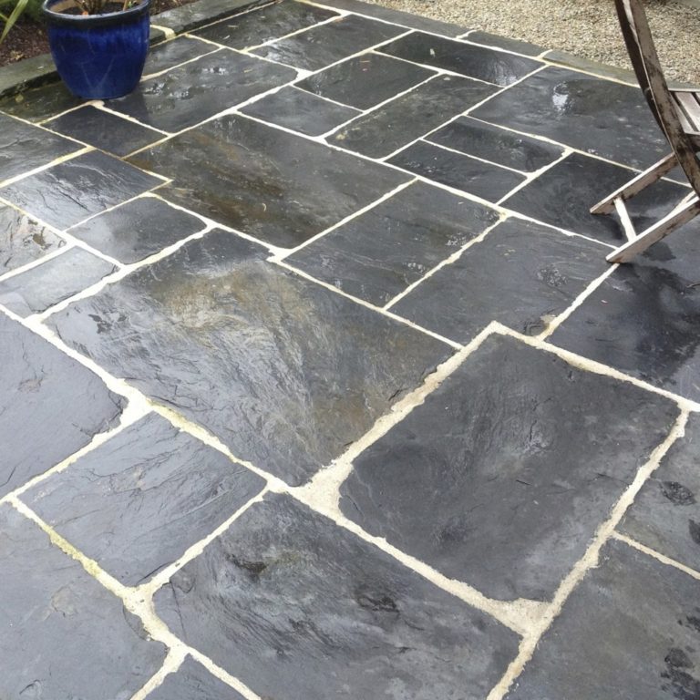 Reclaimed slate flagstones Schist BCA Antique Materials