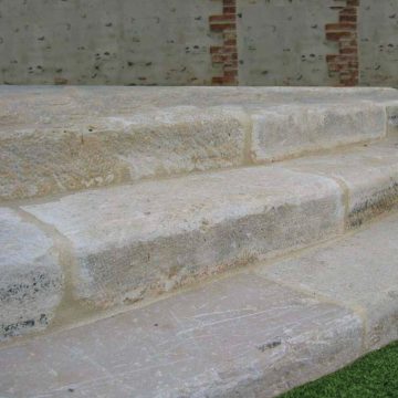 reclaimed limestone steps