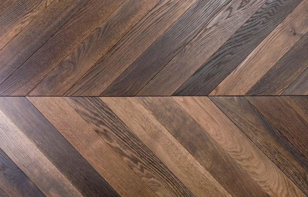 New oak chevron parquet flooring | BCA Matériaux Anciens