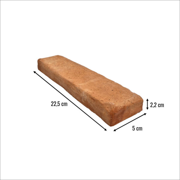 Dimensions of reproduction terre cotta brick