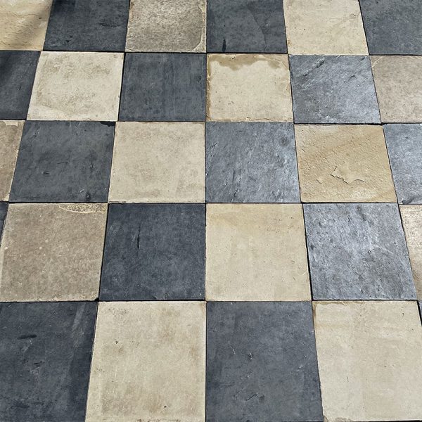 light dark stone checkered pattern
