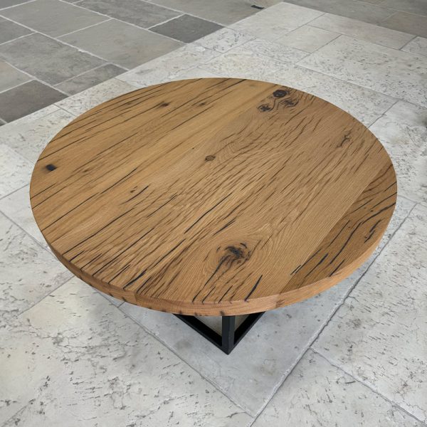 coffee table old oak top