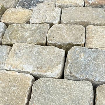 reclaimed sandstone cobbles from fontainebleau