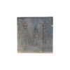 antique fireback with pilasters